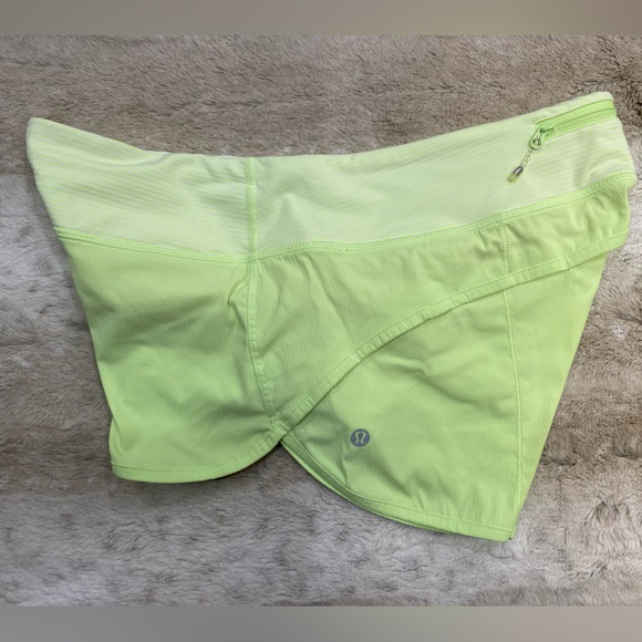 Lululemon Speed Short Clear Mint Size 8 - Picture 5 of 13